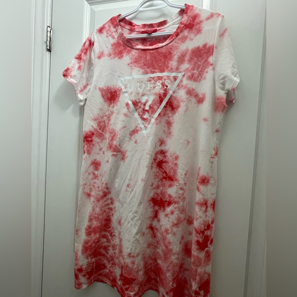 T shirt dress by guess